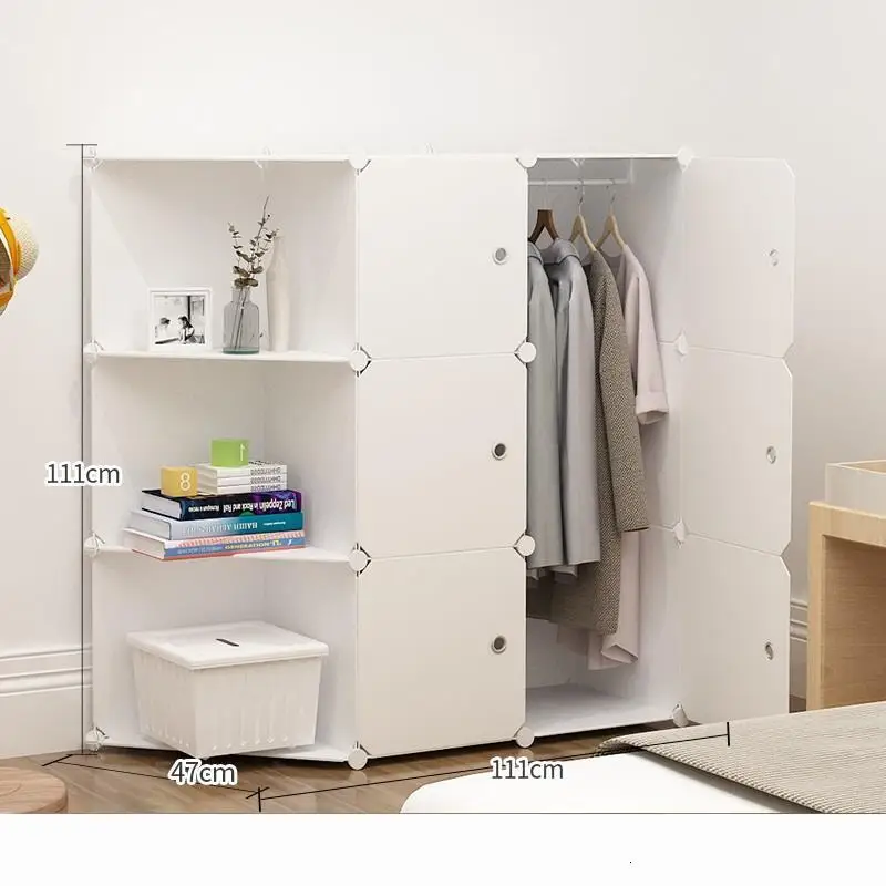 MODEL I Для спальни Penderie Meuble Range Armario De Almacenamiento Armadio Guardaroba Mueble Closet Guarda Roupa шкаф для одежды - Цвет: MODEL I