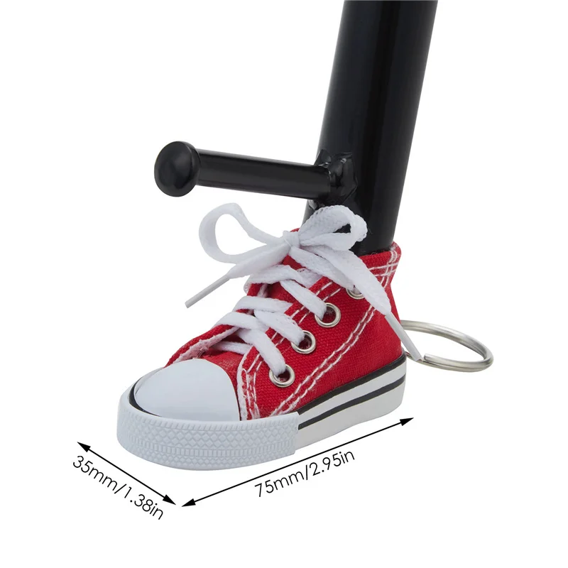 1PC Motorcycle Stand Cute Mini Canvas Shoes Side For Bicycle Shoe Shape Foot Cover Support Kickstand | Автомобили и мотоциклы