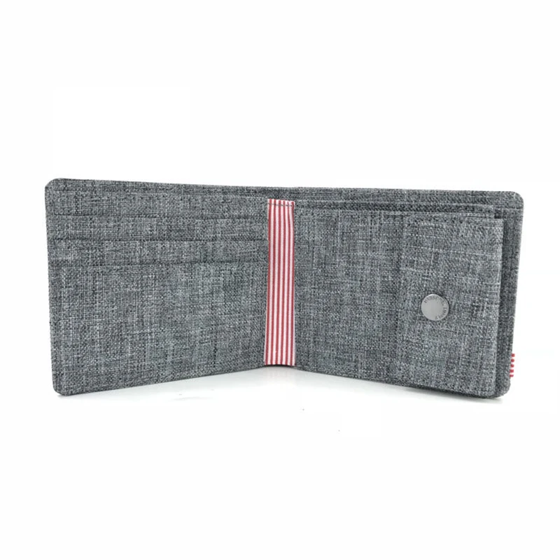 

Two fold Men's Wallet Female Canvas Short Purses Casual Student Wallets Youth Purse Handbags Womens Wallets And Handbags