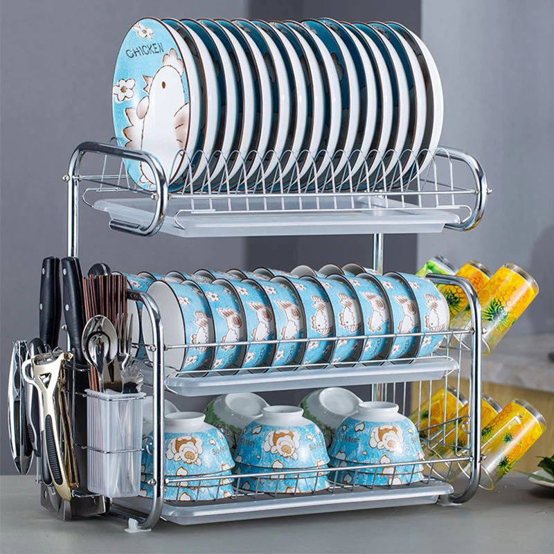 Кухонный стеллаж из нержавеющей стали кухонная стойка для хранения кухонный