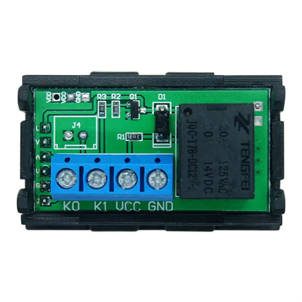 DC 12V 20A T2302 реле задержки времени модуль цикл таймер цифровой светодиодный двойной дисплей|Модули для умного