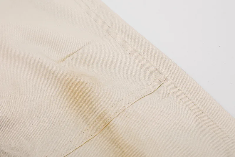 

IEFB Spring New Men's Denim Trousers American Fashion High Street Graffiti Trend Casual Jeans Men's Loose Straight Pants 9Y5568