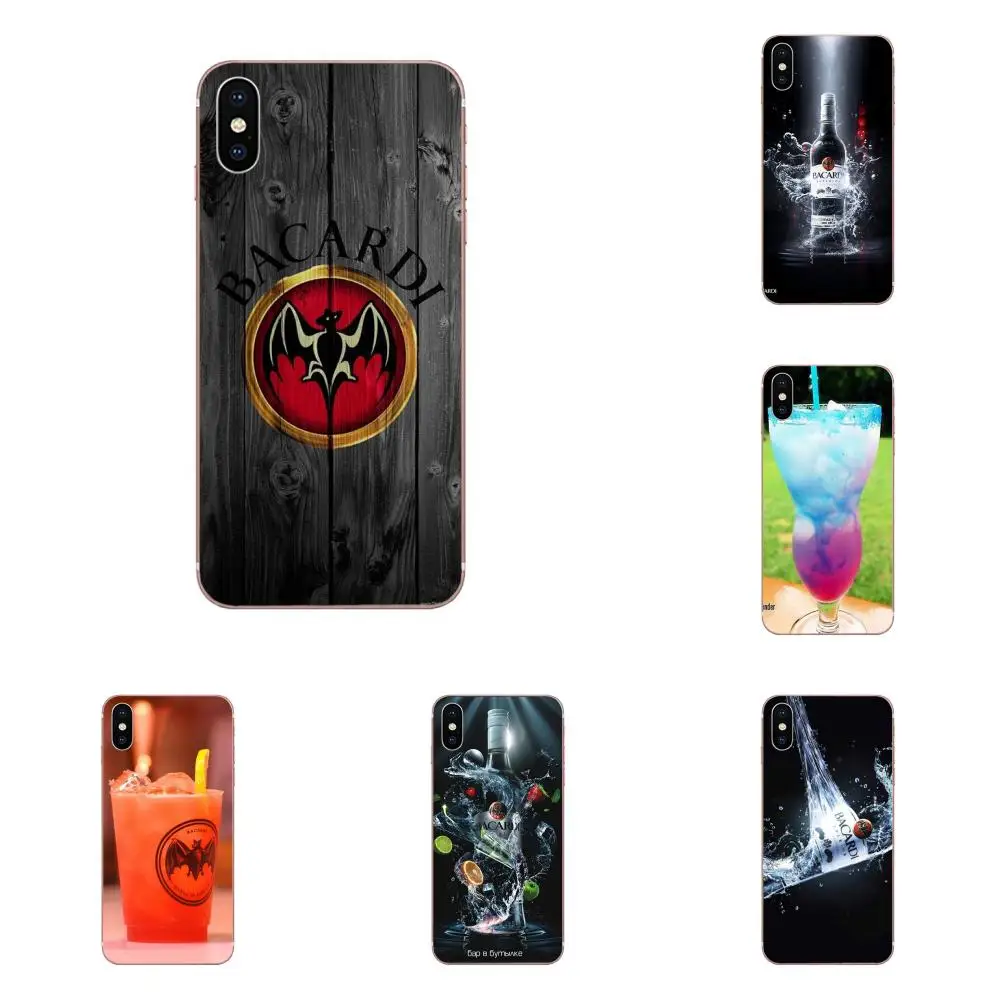Bacardi Bat для huawei P7 P8 P9 P10 P20 P30 Lite Mini Plus Pro Y9 Prime P Smart Z 2018 2019 прозрачный мешок TPU