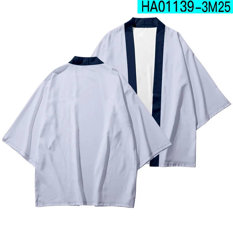 Женская и Мужская футболка-кимоно с 3D-принтом в стиле аниме | Тематическая одежда