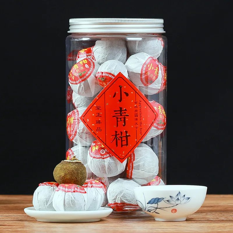 Маленький зеленый оранжевый ПУ 'Er чай Юньнань дворец апельсиновый Улун для