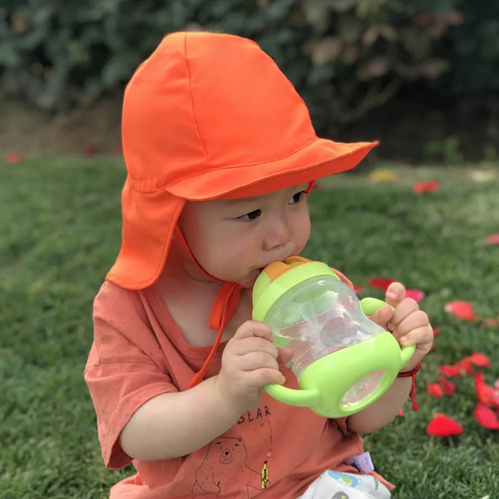 Летняя Детская Солнцезащитная шапка уличная с защитой от УФ-лучей Пляжная