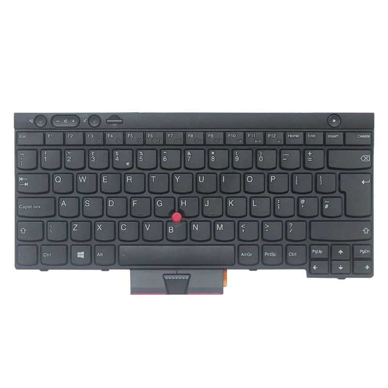 Английская клавиатура для ноутбука LENOVO THINKPAD T530 T530i T430 T430s X230 X230I W530 L430 L530 UK черная