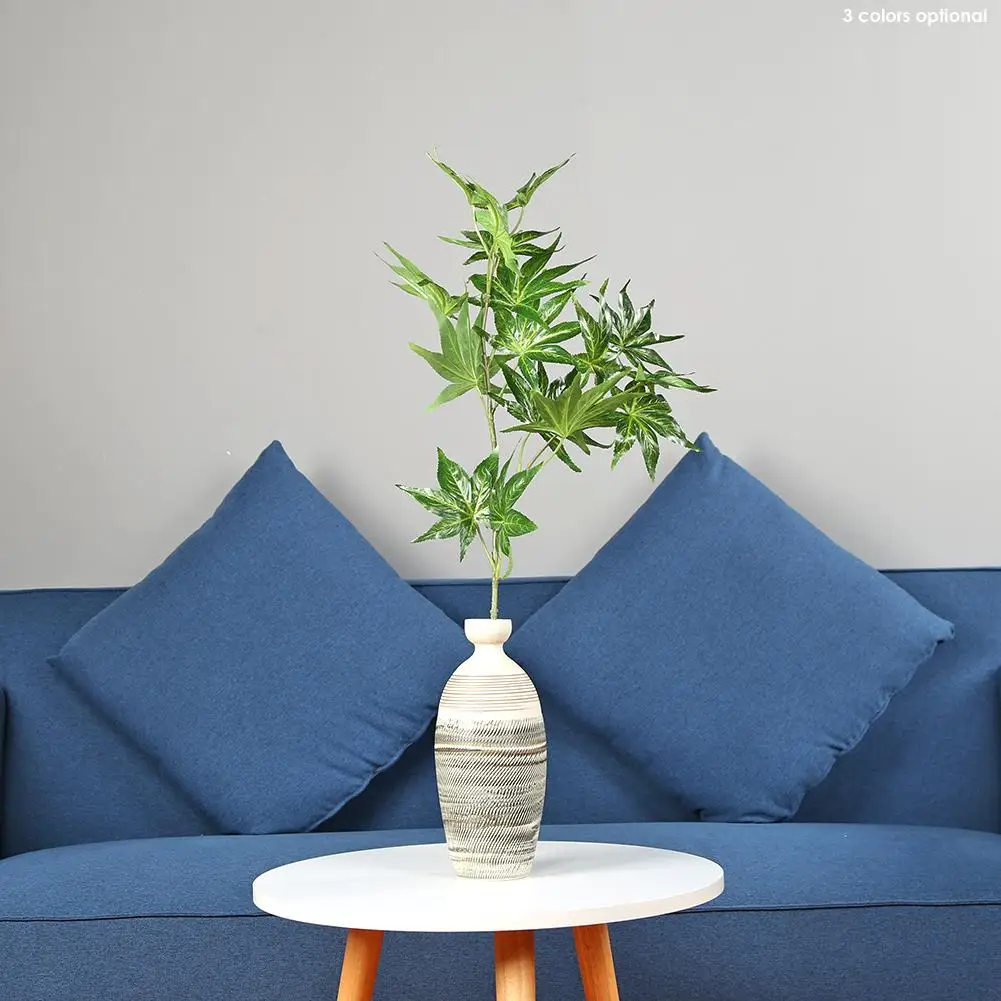 

Simulation Artificial Leaves Branches Balcony Garden Landscape Artificial Leaves for Household Living Room Ornament