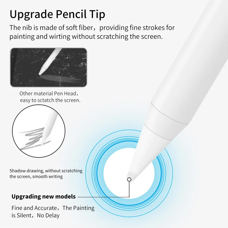 Емкостный стилус для сенсорного экрана iPad карандаш рисования сенсорная ручка Apple
