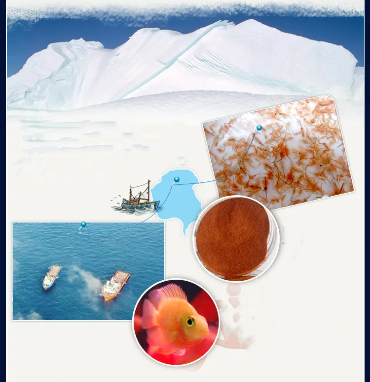 50 г маленькая рыба рассол креветки яйца Артемия для здоровья питание океана еда