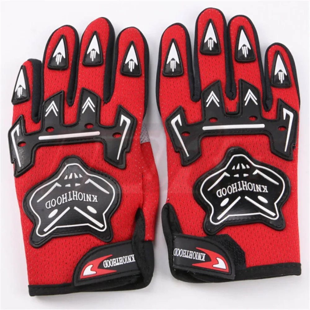 TDPRO For Young Children Boys Kids Motorcycle Gloves Nylon Five Colors Full Finger Professional Motocross Protective Gear Glove |