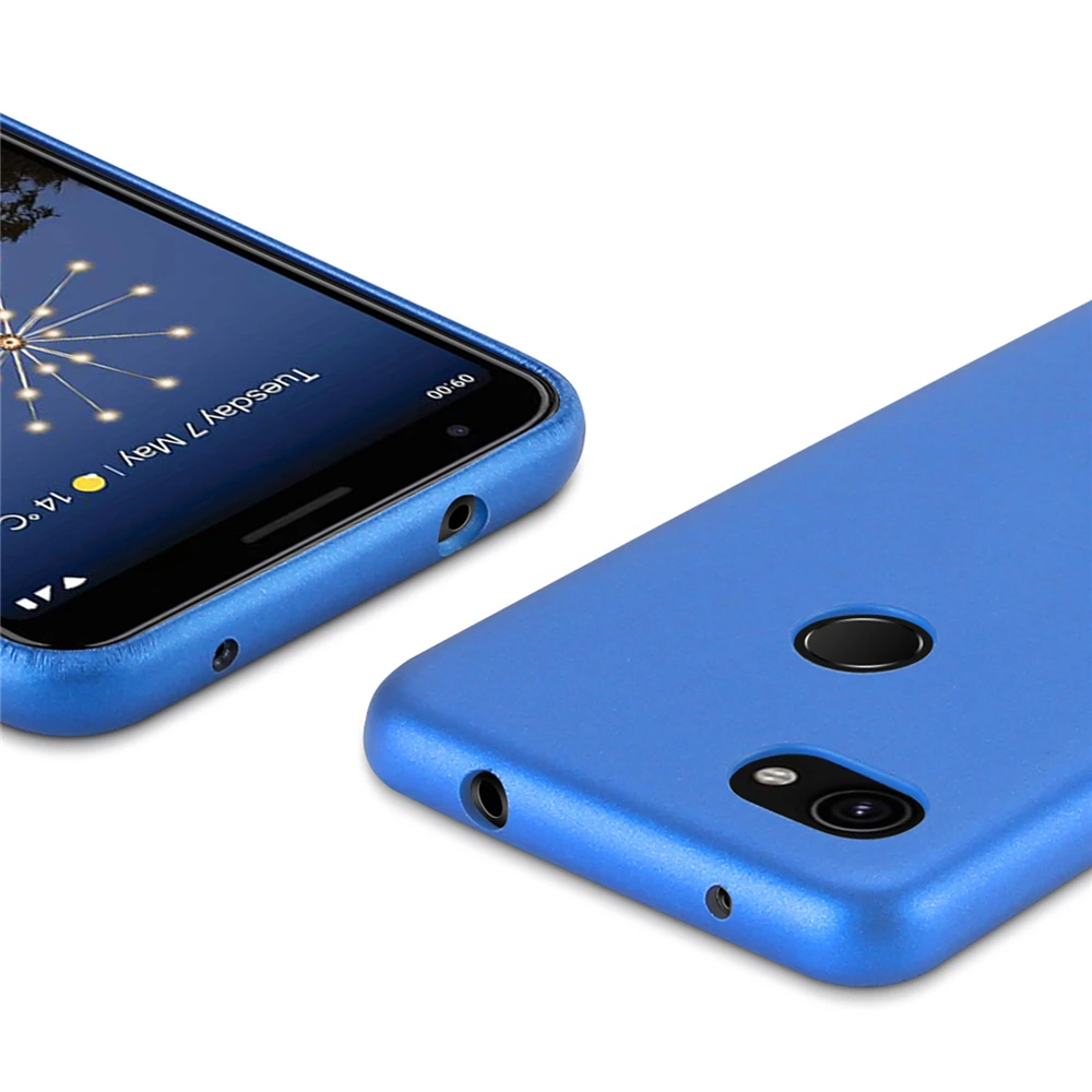 Для Google Pixel 3a XL 3a Тонкий чехол-накладка из искусственной кожи с защитой от царапин противоударный мягкий силиконовый защитный чехол для телефона