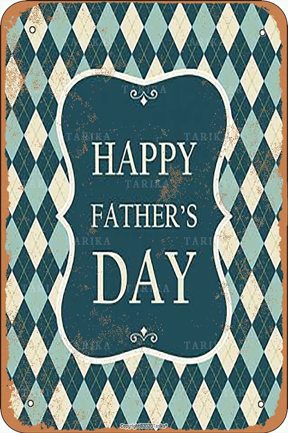 

Плакат со стильными украшениями в стиле ретро, 20 х30 см