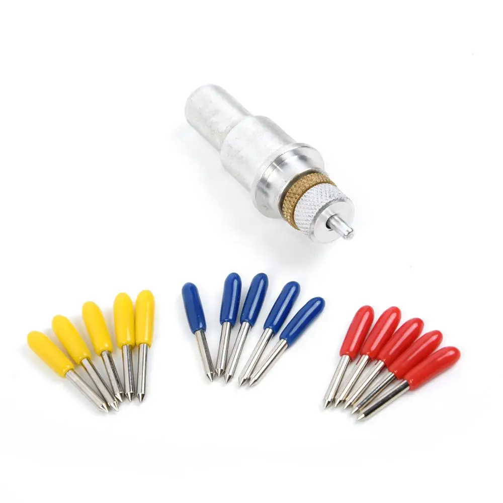 Режущий плоттер Roland GCC режущий лезвия для винила 15 шт. 30 45 60 градусов сменная часть