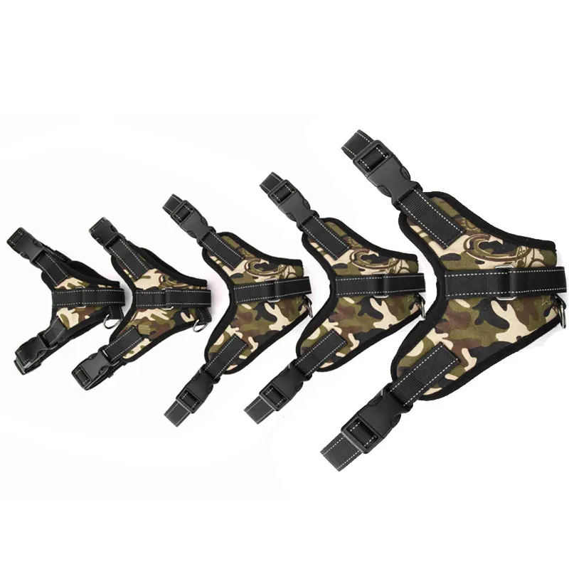 K9Adjustable Nylon No Pull Dog Harness Durable Soft Breathable Reflective Design Med Small Pet Supplies Harnesses Collar Vest | Дом и сад