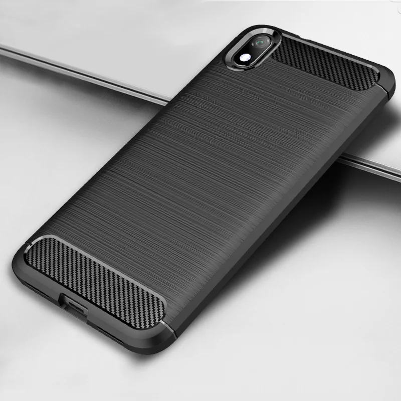 Для Xiaomi Redmi 7A чехол Redmi 7A Силиконовый ТПУ карбоновый Мягкий силиконовый чехол для Xiomi Redmi 7A чехол s Coque 5,45 дюймов
