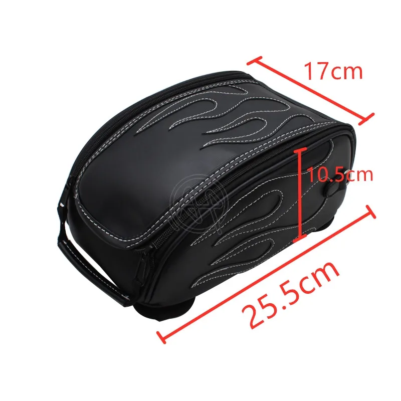 Водонепроницаемая Магнитная мотоциклетная сумка из искусственной кожи для