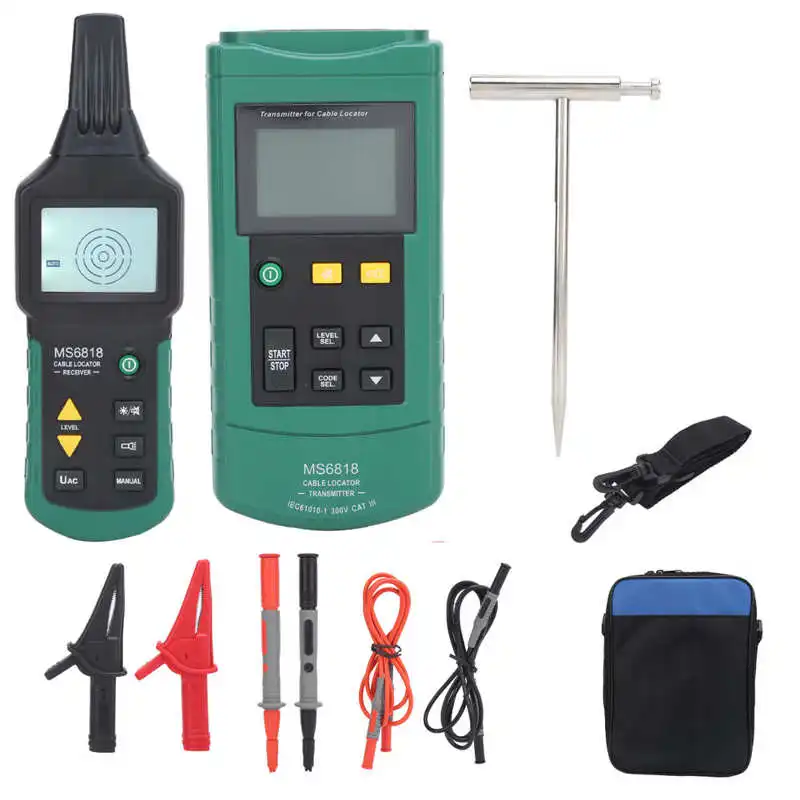 

Выключатель цепи MS6818 Многофункциональный кабельный детектор подземный провод ТЕСТЕР короткого замыкания искатель диагностический инстру...