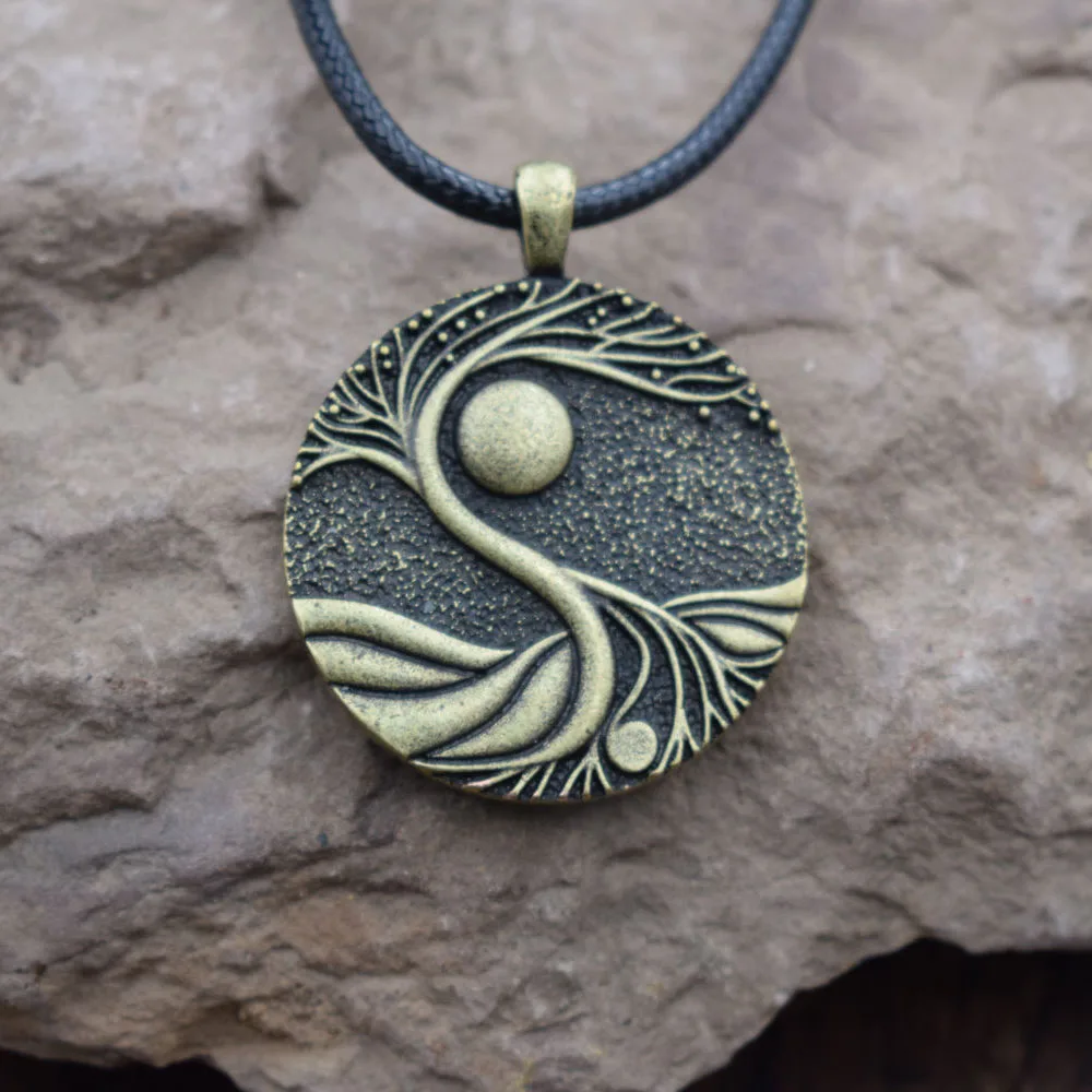 Fashion Tree of Life Moon and Sun necklace | Украшения и аксессуары