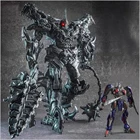 Фигурка-трансформер WEIJIANG Ls05, фигурка гримлока 38 см из сплава, аниме серия KO Figma, динозавр, деформируемый робот-командир
