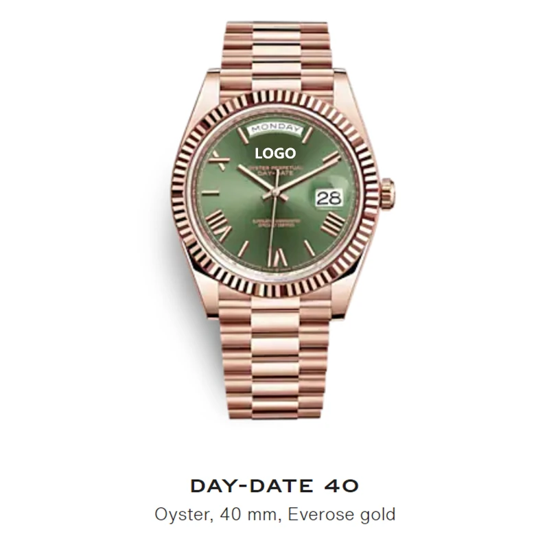 Часы наручные Rolex Мужские автоматические роскошные деловые классические 11 видов