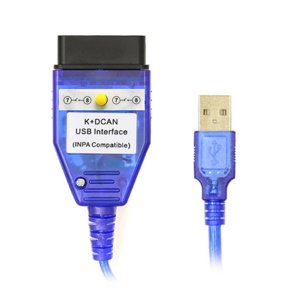 Для BMW INPA K + DCAN USB совместимый интерфейс FTDI чип новый дизайн переключатель CAN для