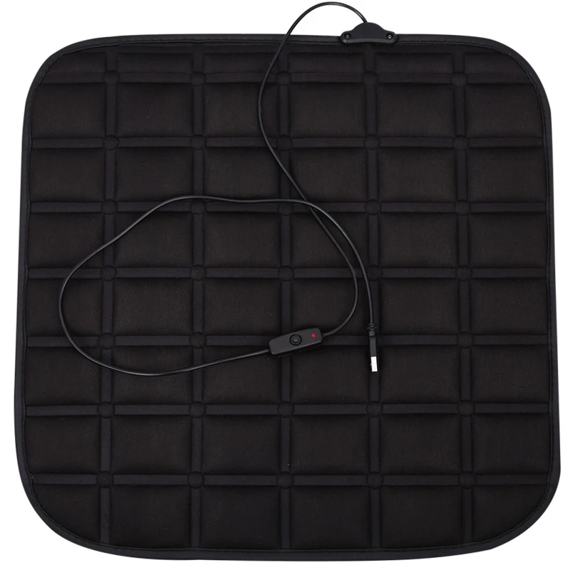 Зимняя Автомобильная нагревательная Подушка 5 в USB розетка сиденье электрическое