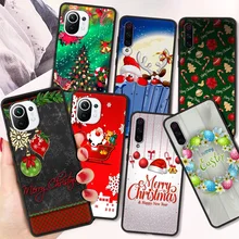 Christmas NEW Year Fundas Shockproof Case For Xiaomi Poco X3 NFC M3 Pro Bag Soft Cover For Redmi 9T 11 Note 10 10T Lite 5G Shell