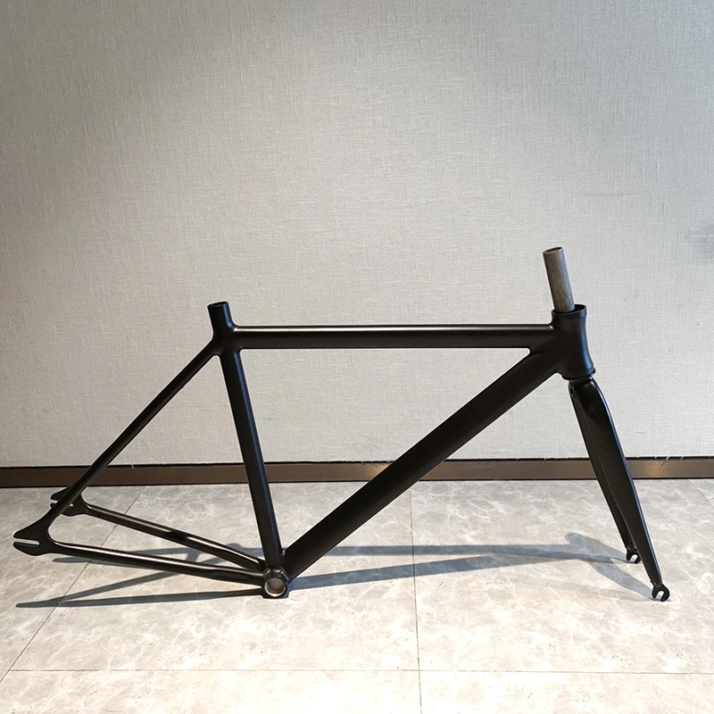 Серая велосипедная Рама с фиксированным механизмом рама из алюминиевого сплава