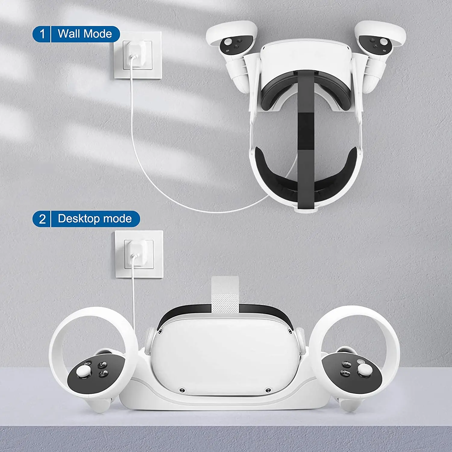 Док-станция для быстрой зарядки Oculus Quest 2 USB Type-c магнитная | Электроника