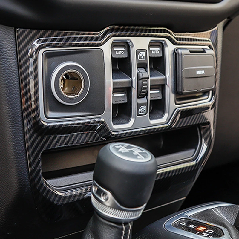 LHD! Для Jeep Wrangler JL 2018-2021 Гладиатор 2020 2021 красочное окно переключатель кнопки панель