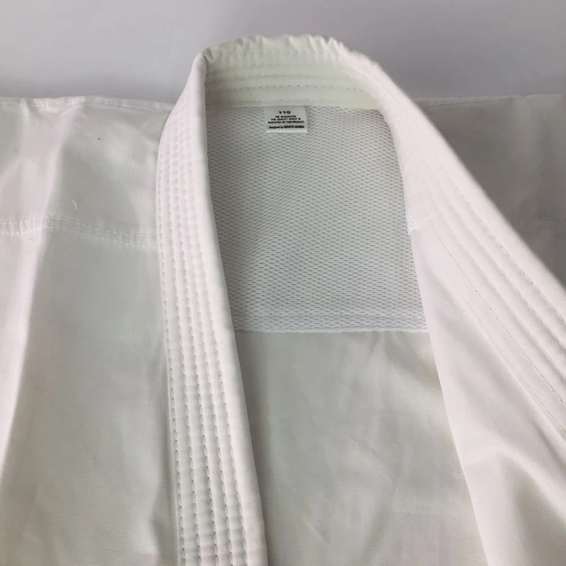 Стандартный костюм для каратэ WKF из хлопка профессиональная белая униформа