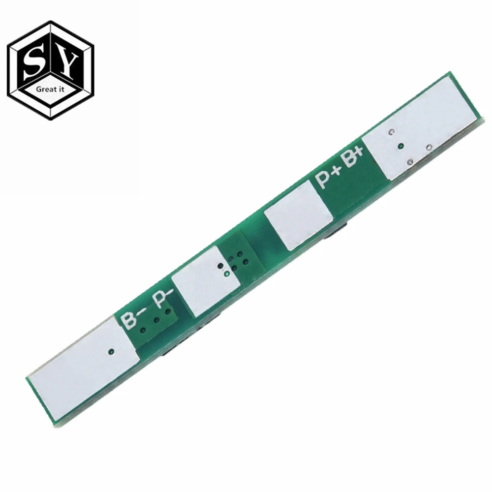 Защитная плата Great IT 1S 3 7 В А li ion BMS PCM для литий ионных аккумуляторов 18650 5 шт.|bms