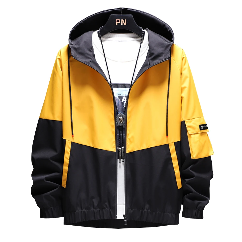 5XL 4XL 3XL Плюс Размер Мужские Куртки И Пальто Брендовая Одежда Весна и Осень Новые