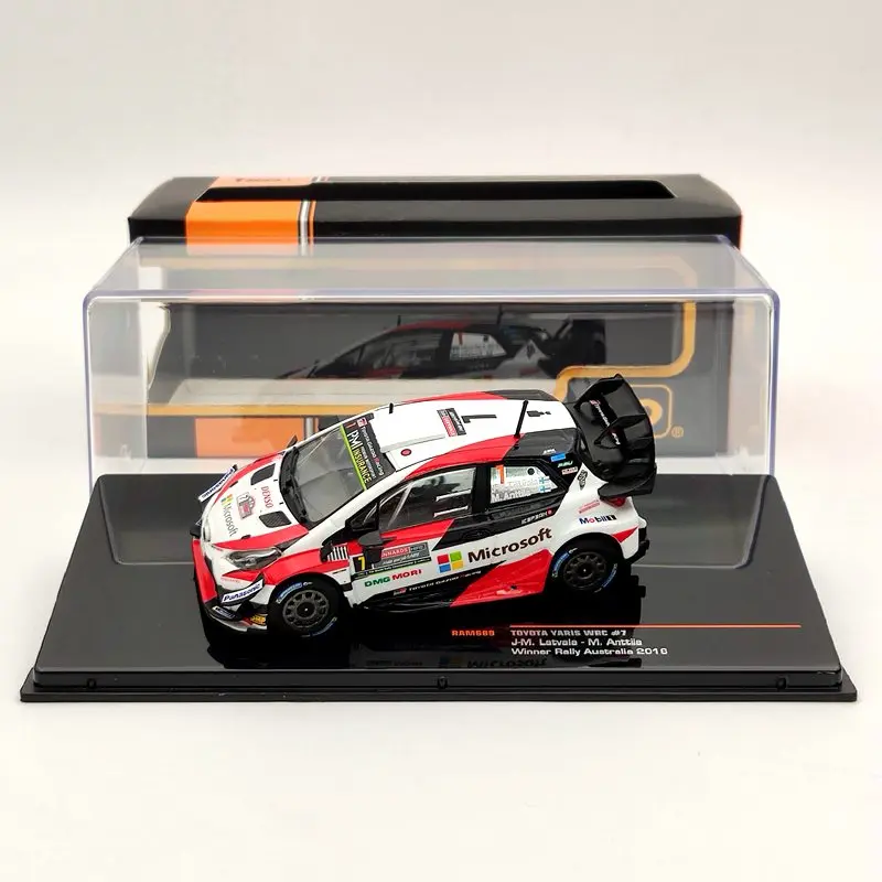 IXO для T ~ OTA YARIS WRC #7 Winner Rally Australia 2018 коллекция литых моделей 1:43 |