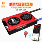 3,7 V Daly Smart BMS 3S 12V 30A 40A 60A UART BT с балансировочной платой может настроить параметры через приложение Bluetooth и ПК