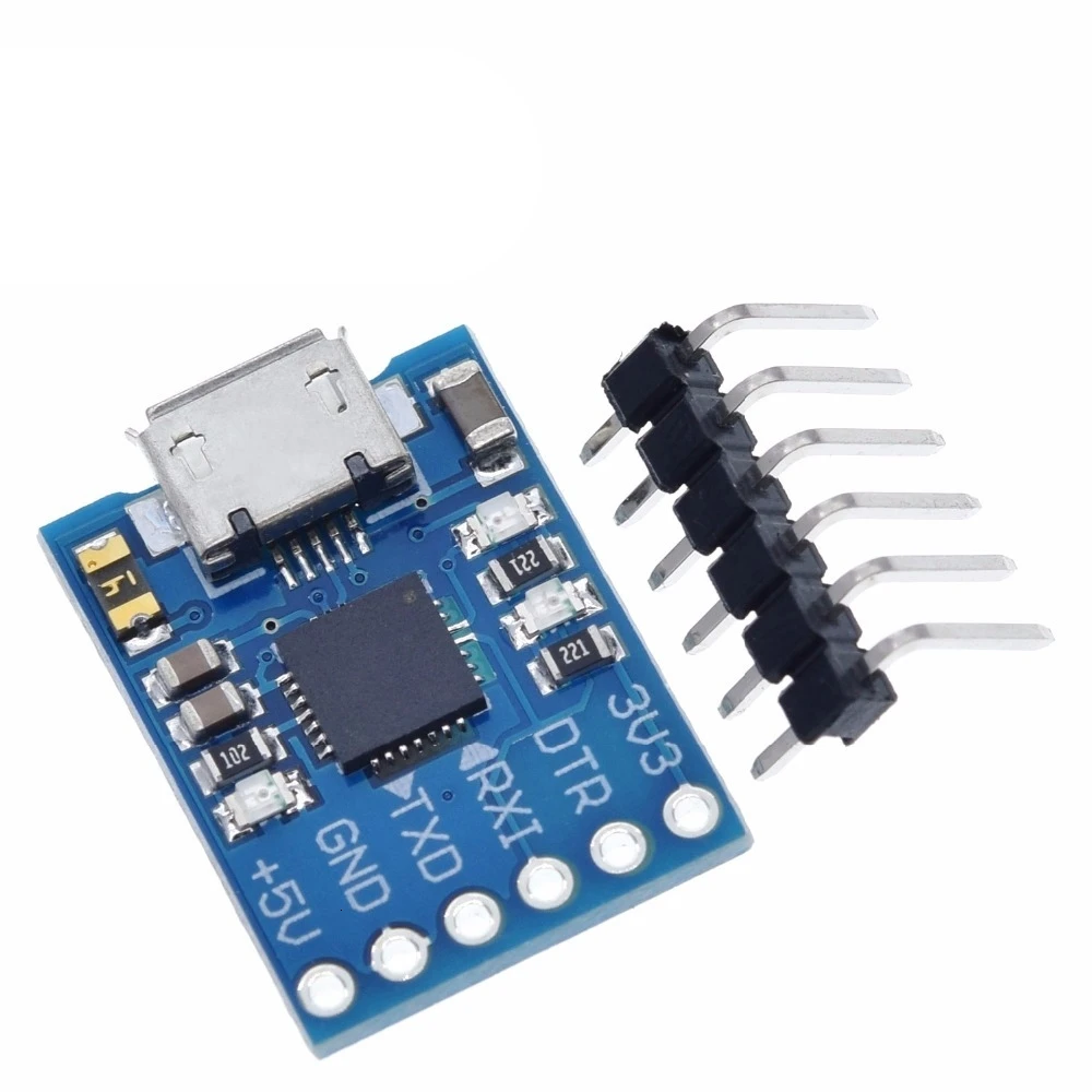 CP2102 USB 2,0 UART ttl 5PIN Соединительный модуль последовательный преобразователь STC Замена FT232 CH340 PL2303 CP2102 MICRO USB для aduino