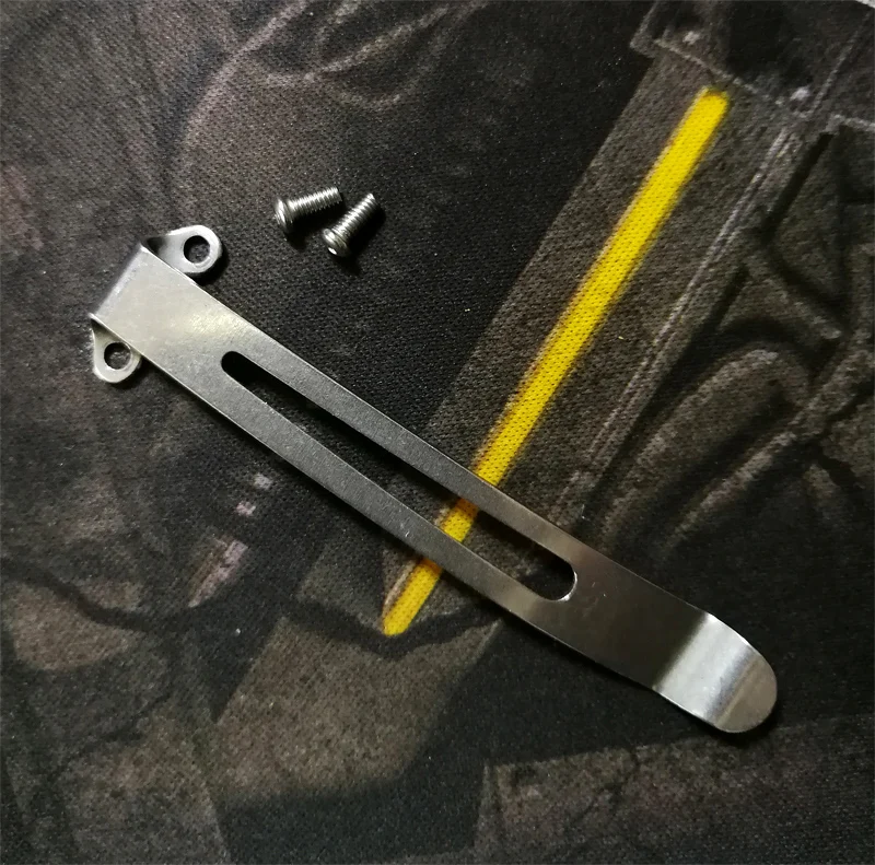 Карманная клипса 73 мм * 13 (расстояние между отверстиями) складные ножи зажим для