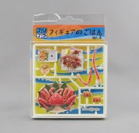 miniature cuisine series scale 112 king crab feast simulation action figure model ornament toys