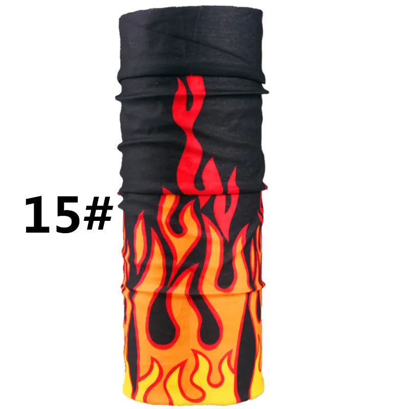 Шампанское Для активного отдыха, спорта, походов, Пеший Туризм шарф трубчатый Головные уборы обертывания Скелет бандана Для мужчин Череп Призрак утеплители лица Балаклава маска для лица - Цвет: Шампанское