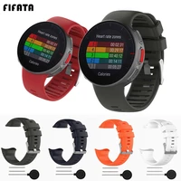 fifata bracelet straps for polar vantage v silicone watch band for vantage v smart sport strap replacement wristband accessories