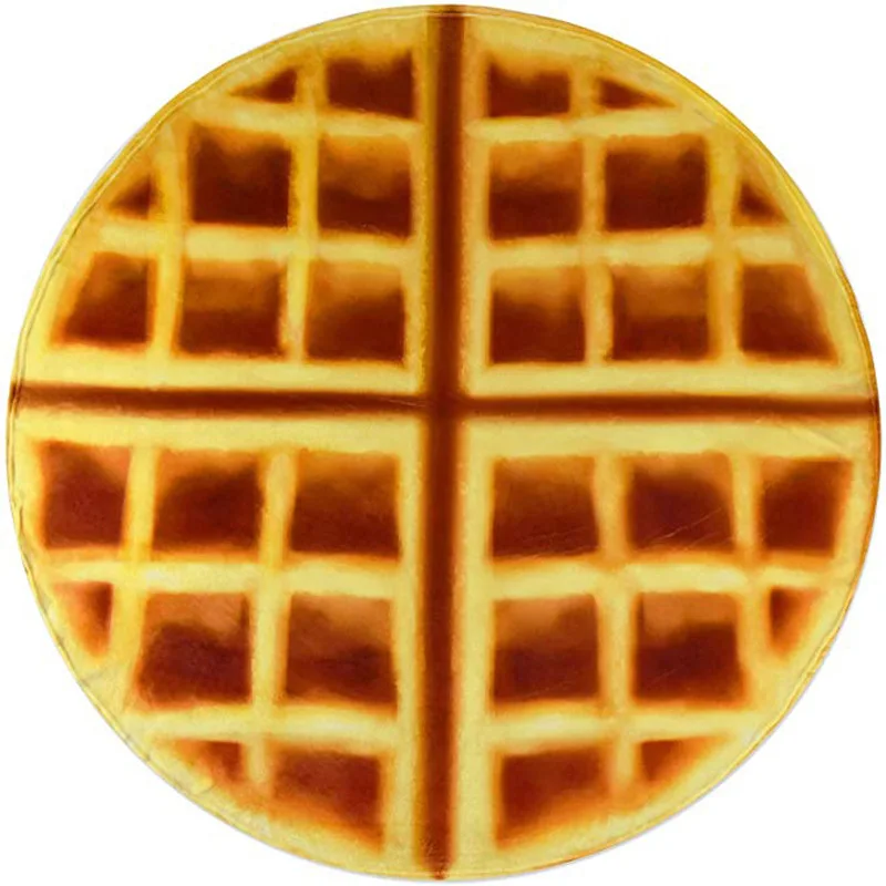 Креативное одеяло Burrito для блинов Фланелевое круглое одеяло|Одеяла| |