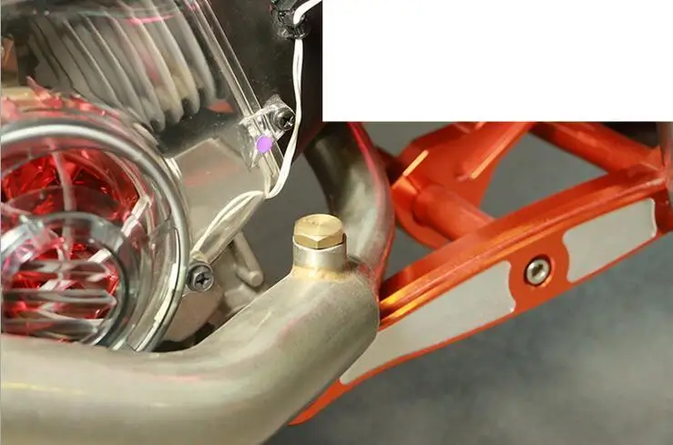 Мотоцикл Скутер 15 см длинный металлический седло мешок поддержка бар монтажные