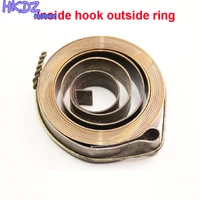 1pcs clockwork spring millingdrilling machine spring inside hook outside ring width 19 22 25 30 10mm