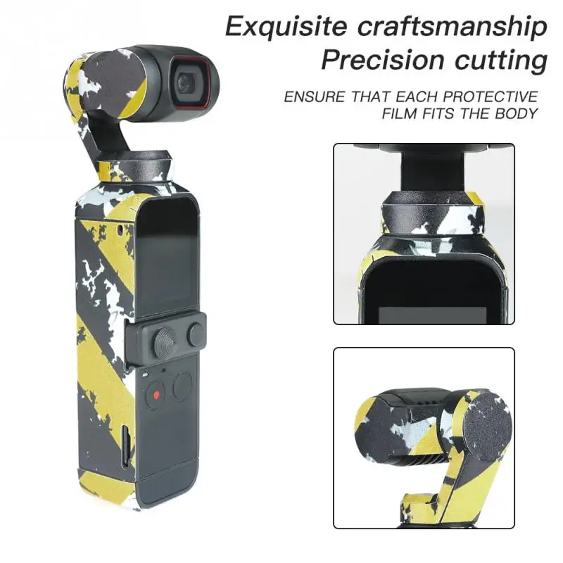 

Multifunction Protective Film Body Stickers Accessories Durable Adhesive PVC Handheld Gimbal With Pattern For Osmo Pocket 2