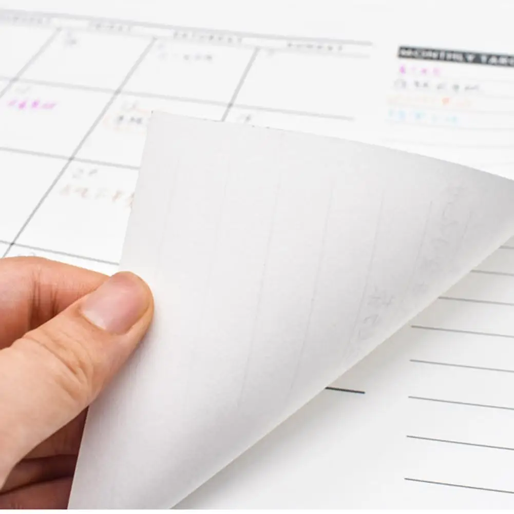 2020 простая ежемесячная графическая доска план A3 график календарь записная