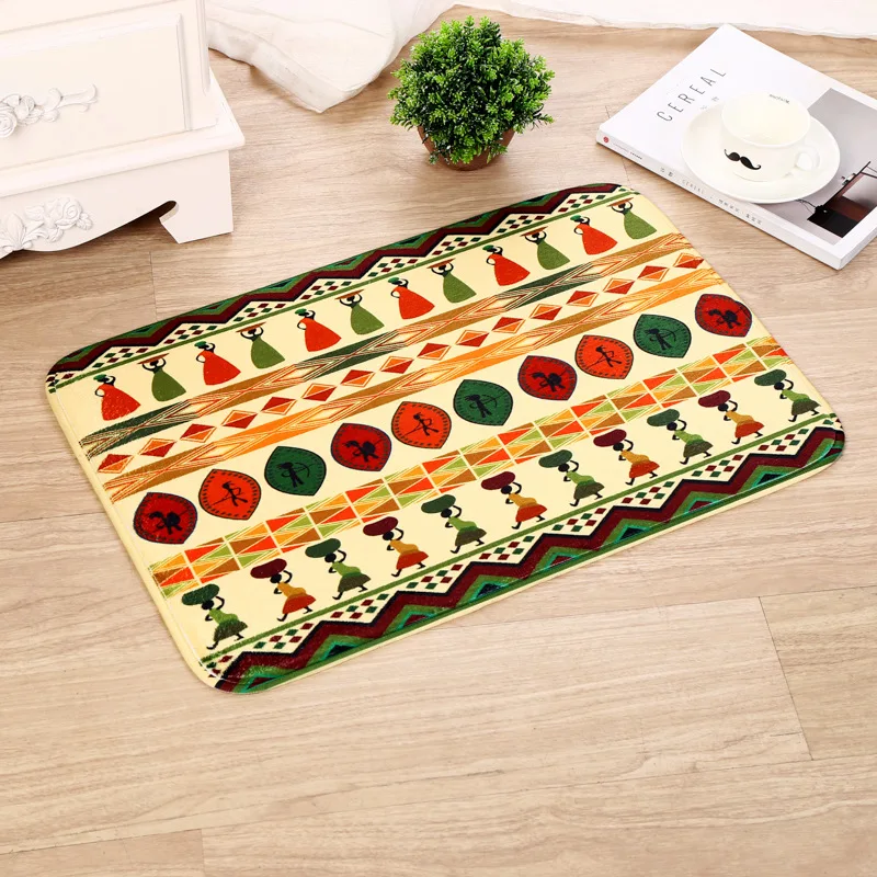 Абстрактный животных печатные дверные маты открытый коридорах ковер для