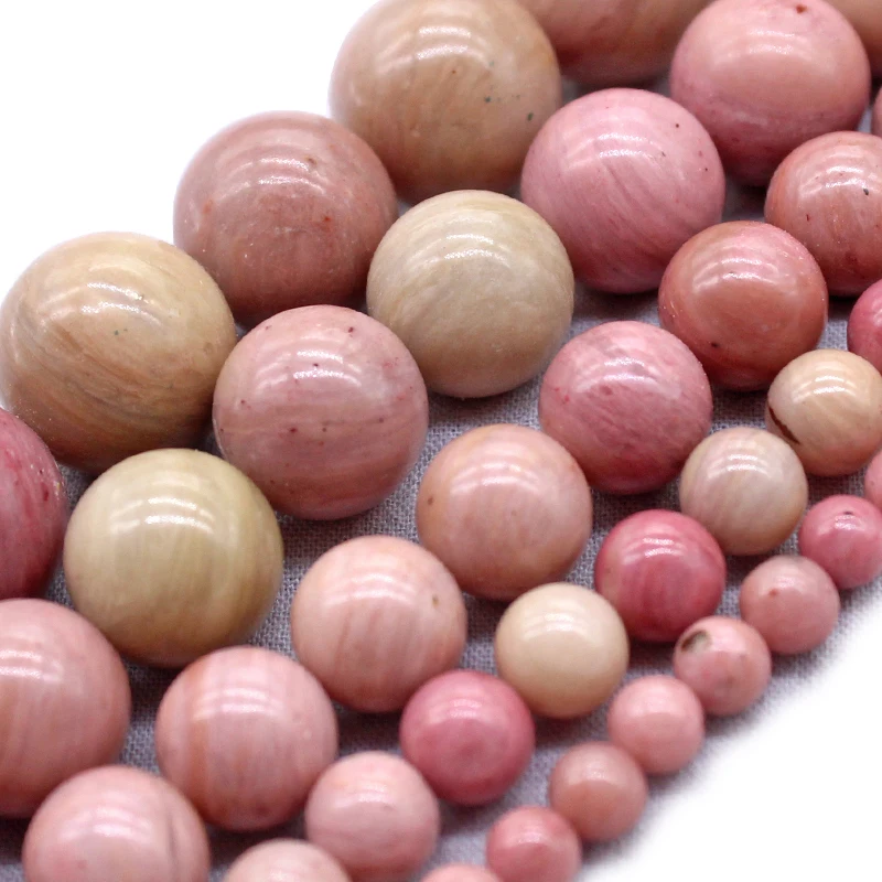 Нить 15 дюймов оптовая продажа натуральный красный Родохрозит камень для