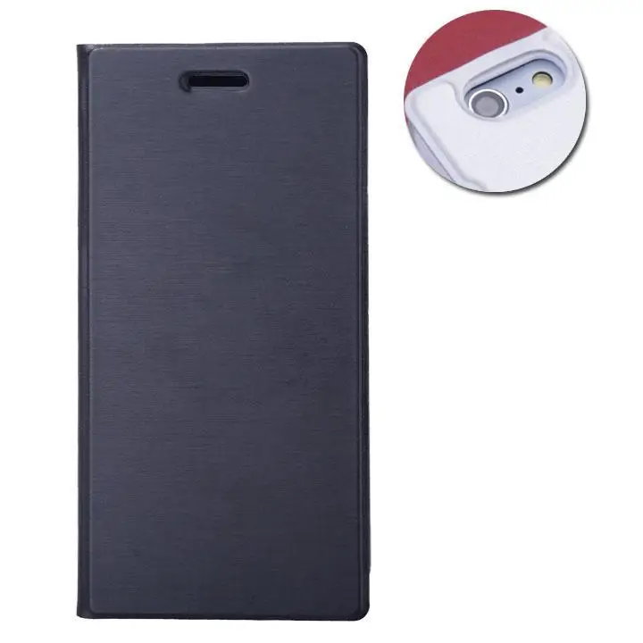 Новая мода Синтетическая кожа + пластиковый кожух чехол для мобильного телефона