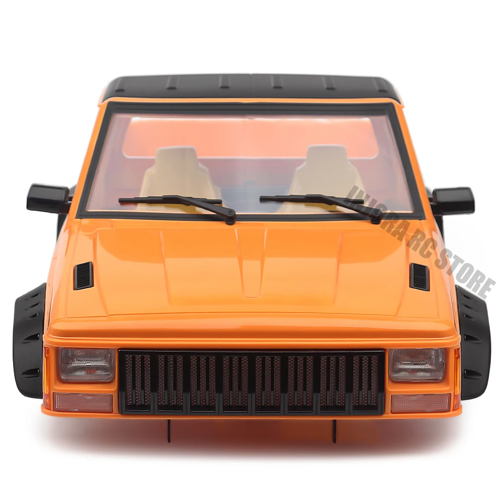 RC автомобиль жесткий пластик 313 мм Колесная база пикап Cherokee Корпус Комплект для 1/10 RC Рок Гусеничный осевой SCX10 и SCX10 II 90046 90047